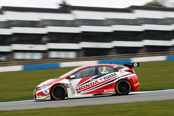 2013 BTCC Media Day. #2 Matt Neal (GBR). Honda Yuasa Racing Team. Honda Civic.