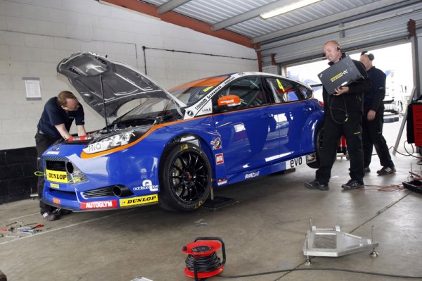 Test day at Snetterton.