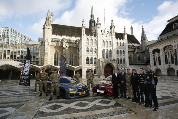 Launch of the Infiniti Support Our Paras Racing Team.