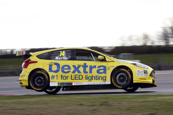 2015 BTCC MeAction #14 Alex Martin (GBR). Dextra Racing. Ford Focus.