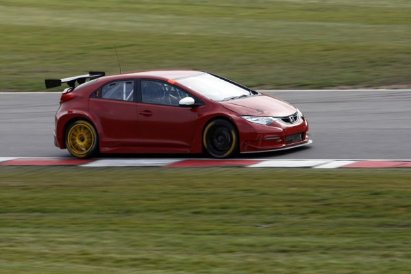 Test day at Brands Hatch. Martin Depper (GBR). Eurotech Racing. Honda Civic.