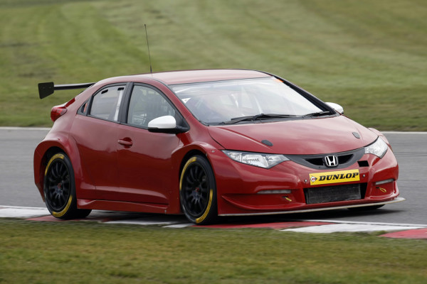 Test day at Brands Hatch. #55 Jeff Smith (GBR). Eurotech Racing. Honda Civic.