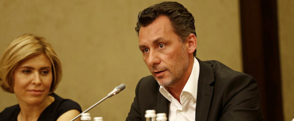 Press Conference RIBEIRO François (fra) Eurosport Motorsport Director ambiance portrait  during the 2015 FIA WTCC World Touring Car Race of Moscow at Moscow Raceway, Russia from June 5th to 7th 2015. Photo Frederic Le Floch / DPPI.