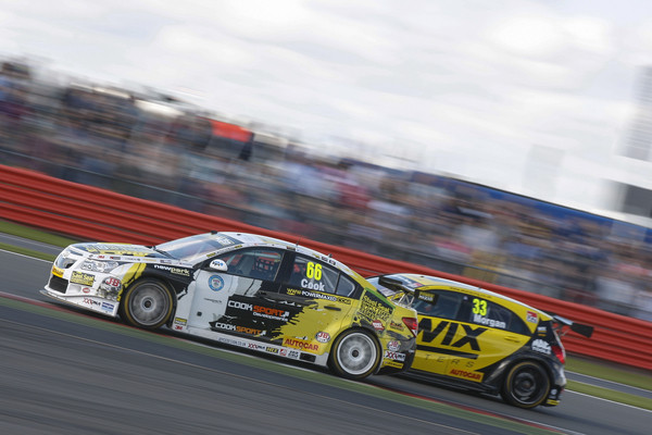 Round 9 of the 2015 British Touring Car Championship. #66 Josh Cook (GBR). Power Maxed Racing. Chevrolet Cruze.