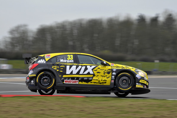 British Touring Car Championship Media day 2016. #33 Adam Morgan (GBR). WIX Racing. Mercedes Benz A-Class.