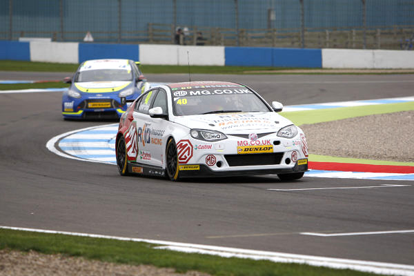 Aron Taylor-Smith (IRL) No.40 MG Racing MGC6T British Touring Car Championship Media Day 2017 atDonington Park,Derbyshire,UK on 16 March 2017. Lanyon/PSP