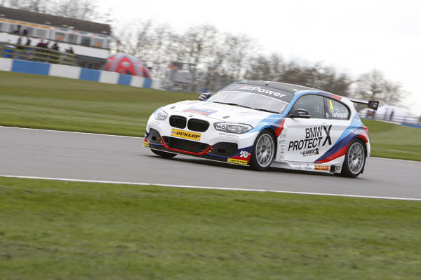 Colin Turkington (GBR) No.4 Team BMW 125i M Sport British Touring Car Championship Media Day 2017 at Donington Park,Derbyshire,UK on 16 March 2017. Lanyon/PSP