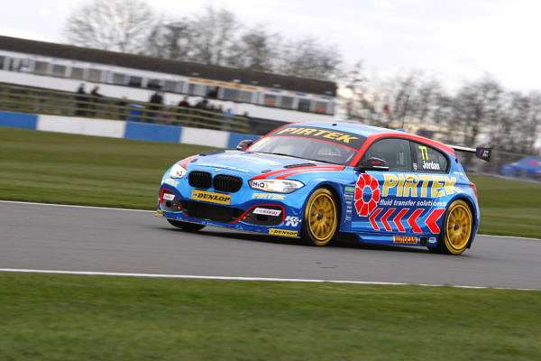 Andrew Jordan (GBR) No.77 Team BMW 125i M Sport British Touring Car Championship Media Day 2017 at Donington Park,Derbyshire,UK on 16 March 2017. Lanyon/PSP