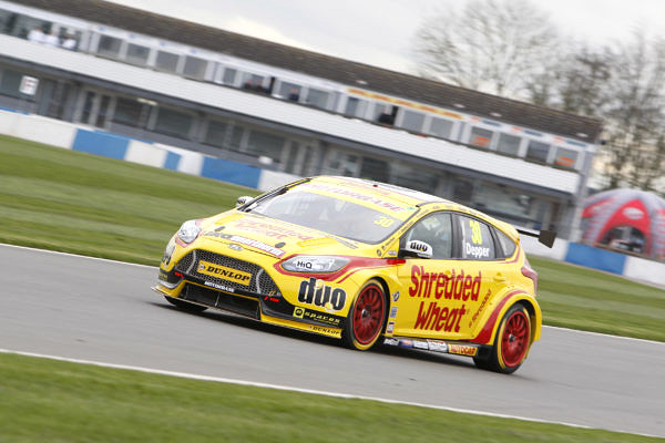 Martin Depper (GBR) No.30 Team Shredded Wheat Racing Ford Focus British Touring Car Championship Media Day 2017 at Donington Park,Derbyshire,UK on 16 March 2017. Lanyon/PSP