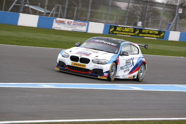 Robert Collard (GBR) No.5 Team BMW BMW 125i M Sport British Touring Car Championship Media Day 2017 at Donington Park,Derbyshire,UK on 16 March 2017. Lanyon/PSP