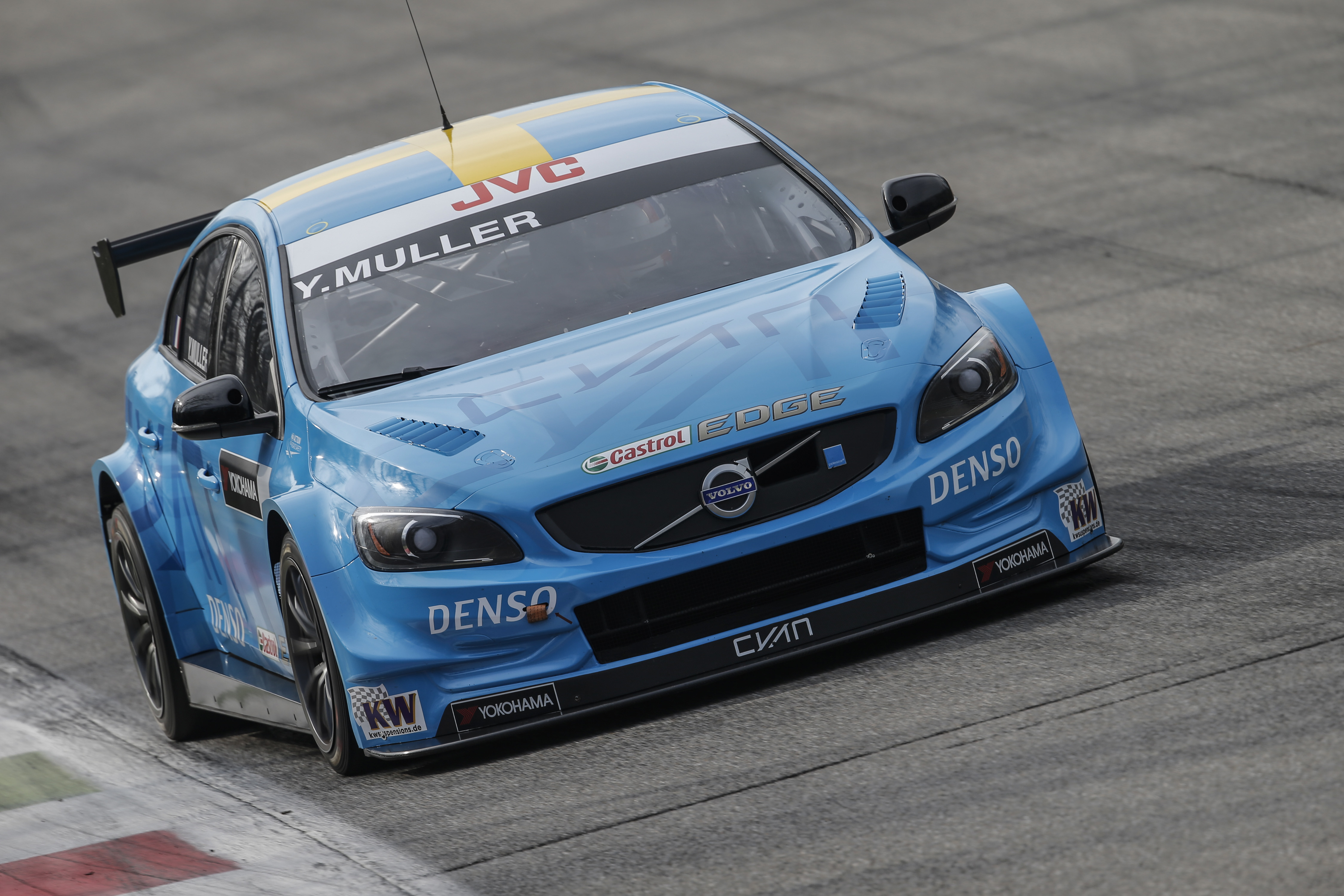 MULLER Yvan (fra) Volvo WTCC development driver ambiance portrait during the 2017 FIA WTCC World Touring Car Test at Monza  March 13 to 15 - Photo Francois Flamand / DPPI.