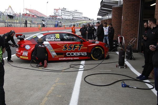 Round 1 of the 2017 British Touring Car Championship. AmD team image.