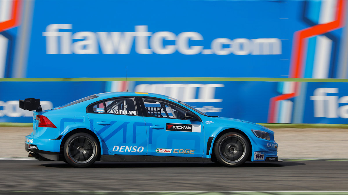 61 GIROLAMI Nestor (arg) Volvo S60 team Polestar Cyan racing action during the 2017 FIA WTCC World Touring Car Test at Monza  March 13 to 15 - Photo Francois Flamand / DPPI.