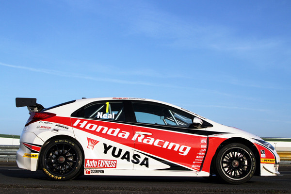 First pictures of the 2012 Honda Yuasa Racing livery – TouringCarTimes