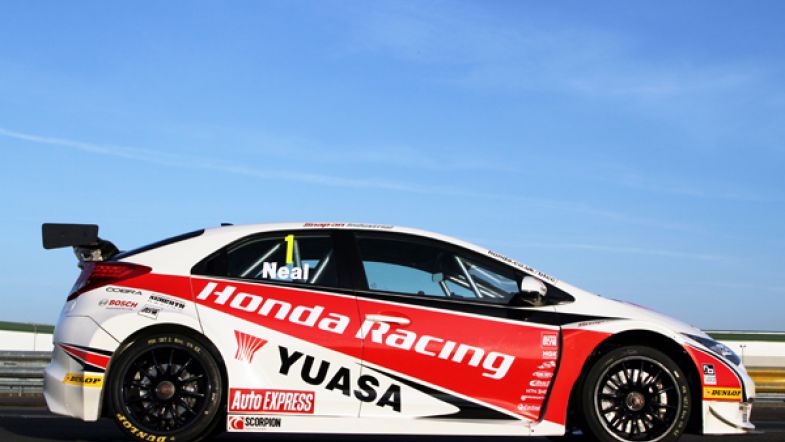 First pictures of the 2012 Honda Yuasa Racing livery – TouringCarTimes