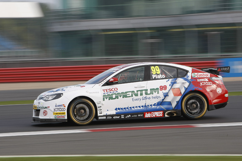 New lap record for Jason Plato in first Silverstone practice