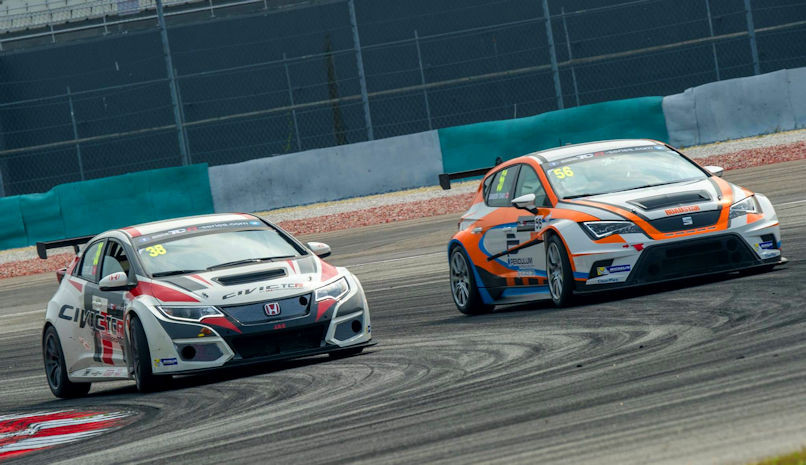Replay video of TCR Asia Series Race 1 from Sepang TouringCarTimes