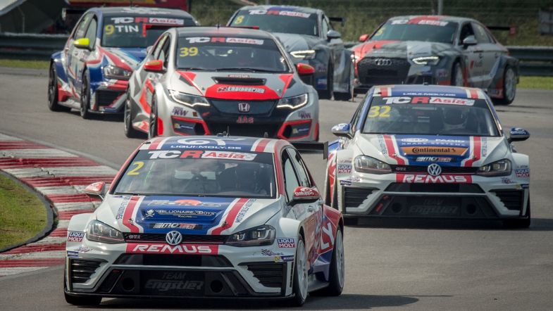 China, Korea, Malaysia and Thailand on 2018 TCR Asia Series calendar