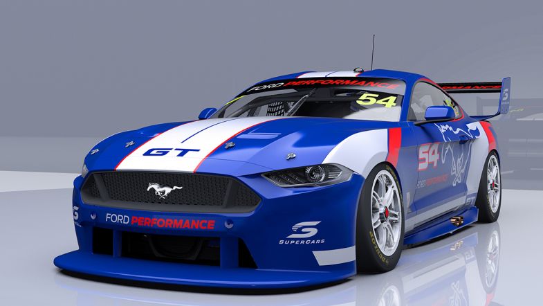First Ford Mustang In Supercars Specification Under Construction Touringcartimes First Ford Mustang In Supercars Specification Under Construction Touringcartimes