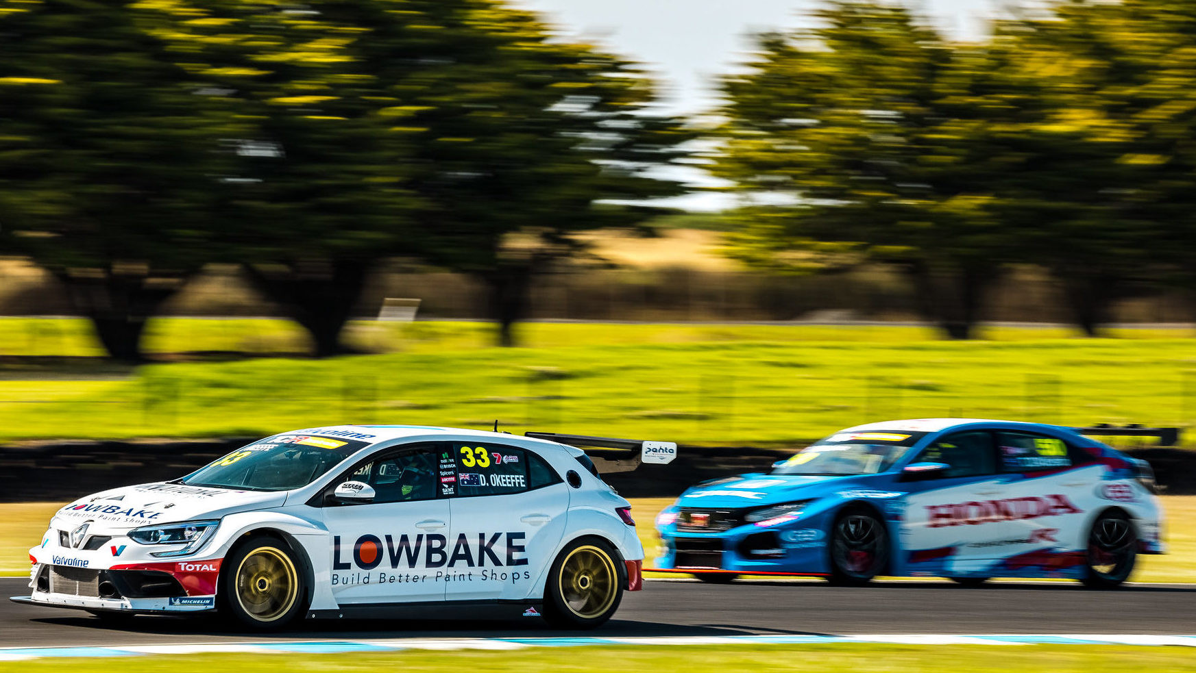 Dylan O'Keeffe TCR Australia Pre Season Test 2021