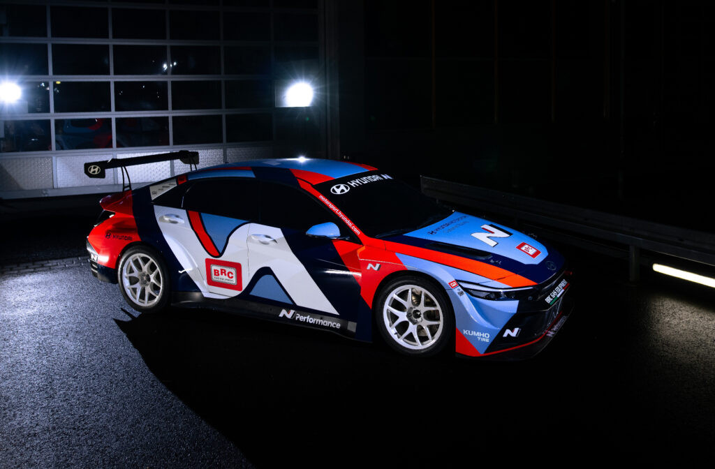 Hyundai updates bodywork and livery of Elantra N TCR for 2024 FIA TCR ...
