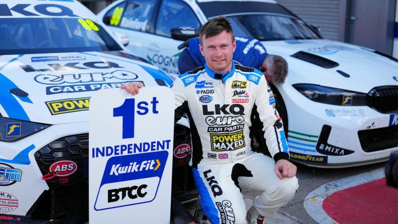 Chris Doble Racing Mikey Doble inherits race one win after Tom Ingram disqualification ...